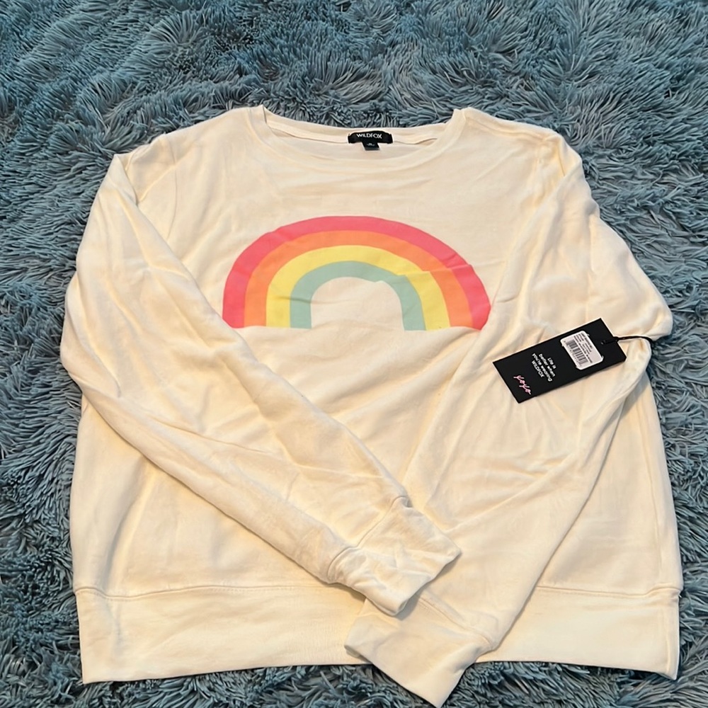 Long sleeved rainbow too